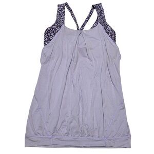 Lululemon Tank Top Women’s Size 6 Nouveau Limits Tank Top Lilac workout top